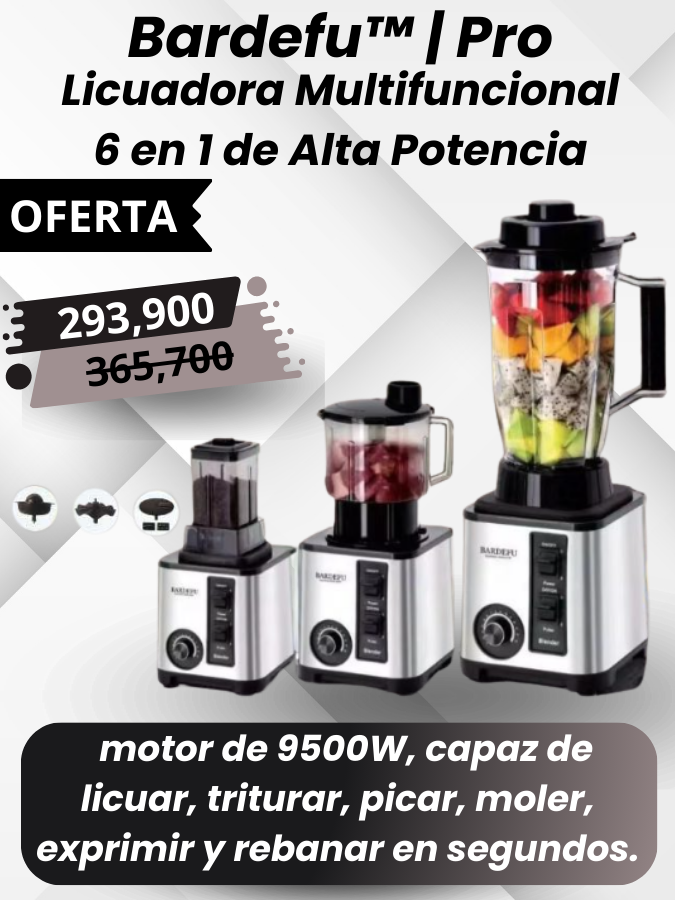 Licuadora 6 En 1
